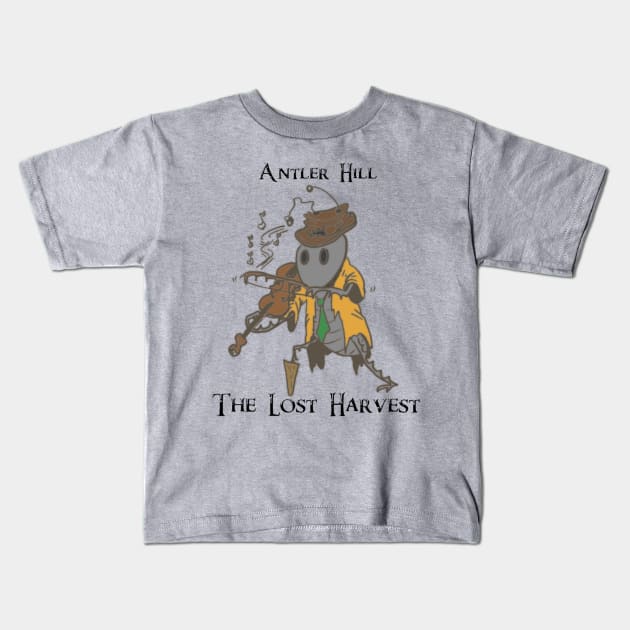 Hobo Cricket (Symphony Of A Lonely Heart) Kids T-Shirt by AntlerHillArts